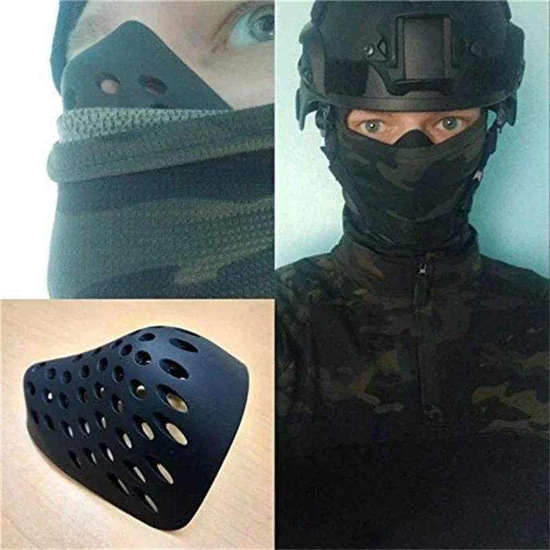 Silicone Mask Bracket - Mini masque noir araignée, accessoires de