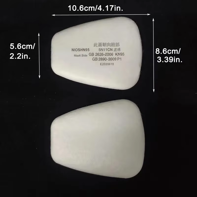 Filtres en coton 5N11 anti-pou - Dust Mask Construction avis et prix