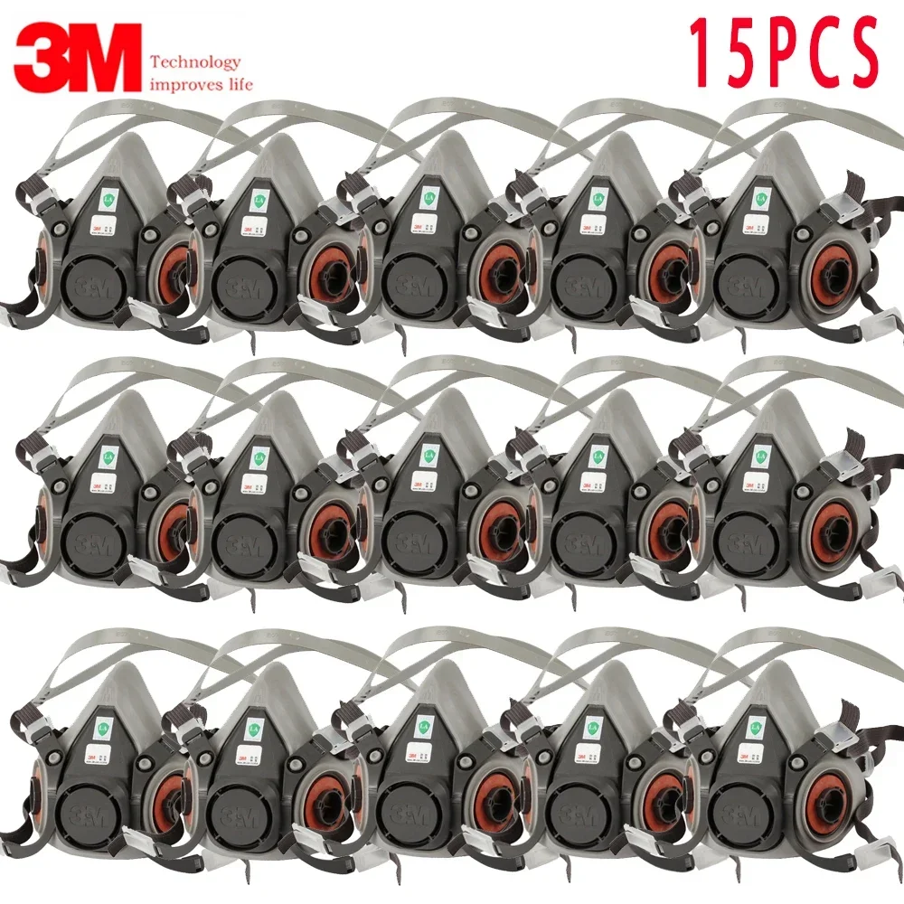 Masque à gaz 15p 3M 6200 pour  - Dust Mask Construction avis et prix
